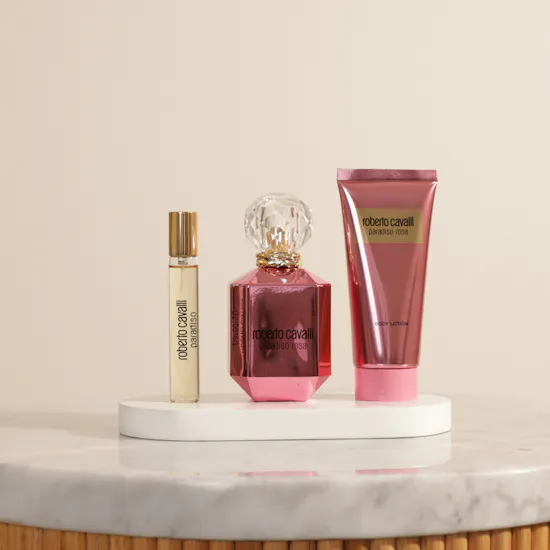 مجموعة عطر باراديسو روزا النسائية من روبرتو كافالي