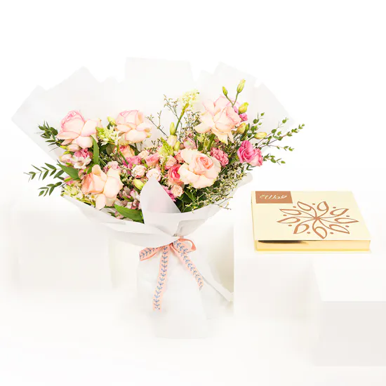 Fuala Omani Taste Chocolate Box | Delicate Flowers