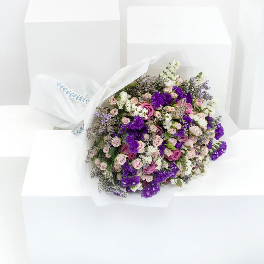 The Purple hope bouquet  2