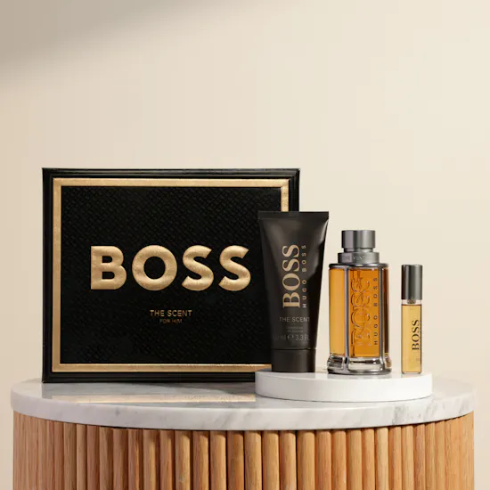 مجموعة عطر بوس ذا سنت أو دو تواليت للرجال من هوغو بوس