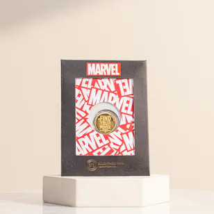 BTC Spider Man Gold Coin