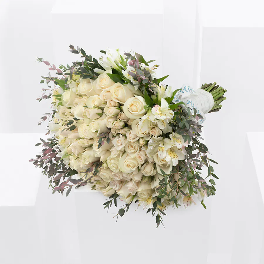 White Bridal Bouquet 4
