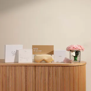 Waldorf Astoria Spa 60 Minutes Signature Hammam Gift Voucher | MSK Skin Care Tools Set and Flowers
