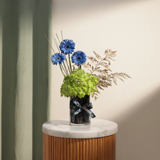Midnight Charm Flower Vase