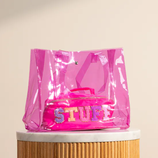 حقيبة الصيف الوردية