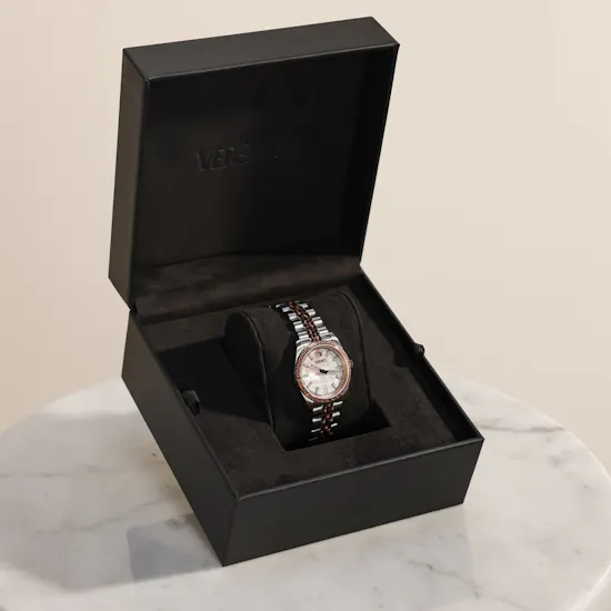 Versace Millenyium Lady Two Tone Watch
