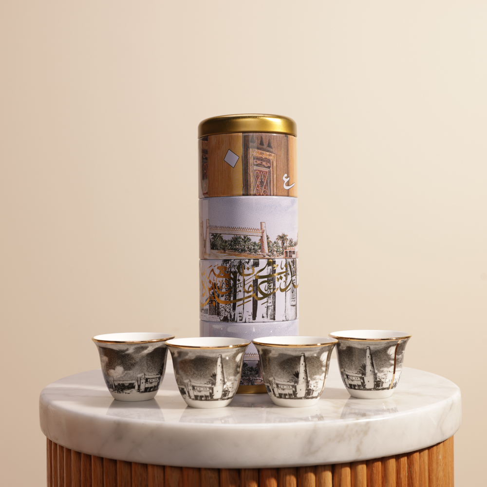 طقم فناجين عنيزه من أرتفيينا