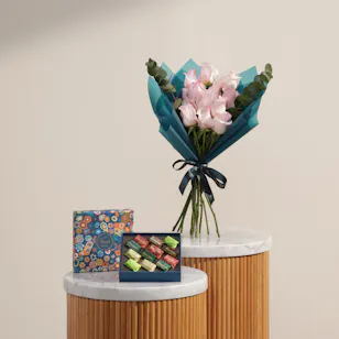 Venchi Murrine Gianduiotto Colored Gems Chocolates Box | Enchanting Flowers