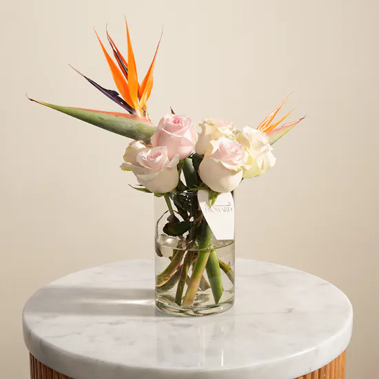 Royal Delicate Flowers Vase