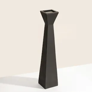 Safat Home Zwara Tall Black Incense Burner Safat Home Zwara Tall Black Incense Burner