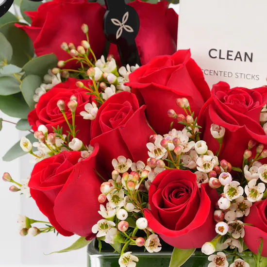 Mubkhar Clean Scented Sticks 220ml | Get Well Soon Blooms Vase