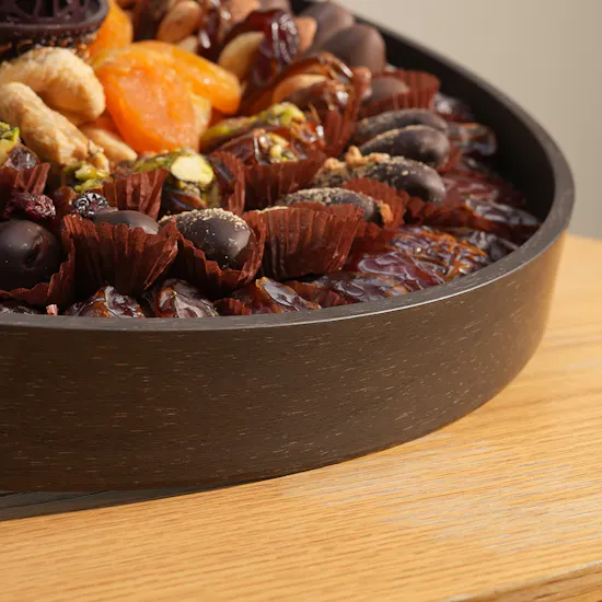 The Datery Stuffed Dates Tray With Incense Burner