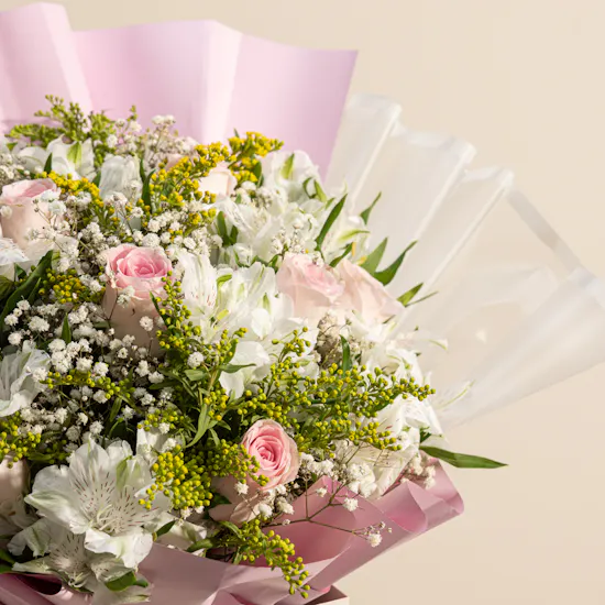 Soft Pink Fiesta Bouquet