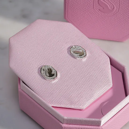Swarovski Signum Crystal Pierced Earrings