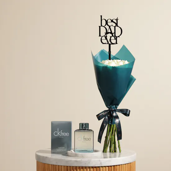 Calvin Klein Ck Free EDT for Men | Bright Serenity Flower Bouquet