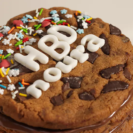 Cle Bakery Happy Birthday Customized Cookie Cake