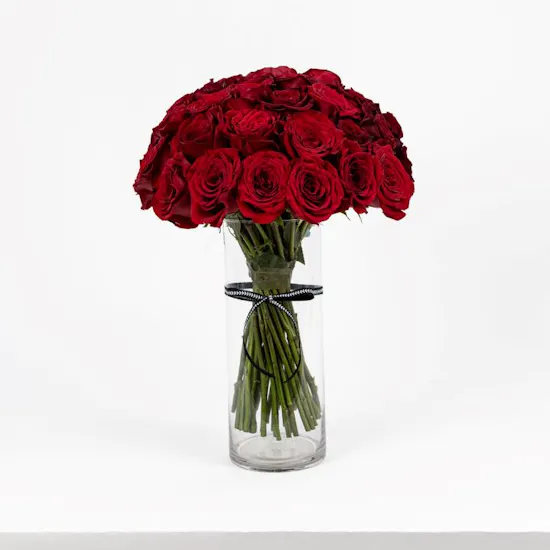 Love Vase | 35 Red Roses