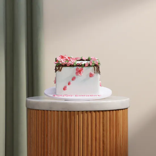 Floward Floral Cube Cake
