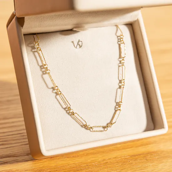 Siran by Iram Gold Links Necklace