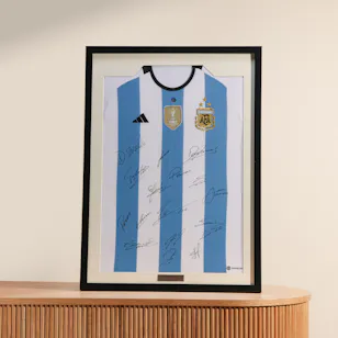 Argentina National Team World Cup 2022 Squad Signed Shirt