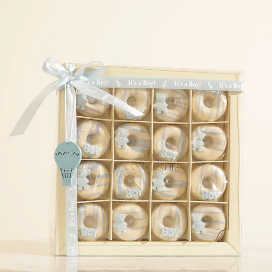 CocoaNuts It's A Boy Doughnut Chocolate Box