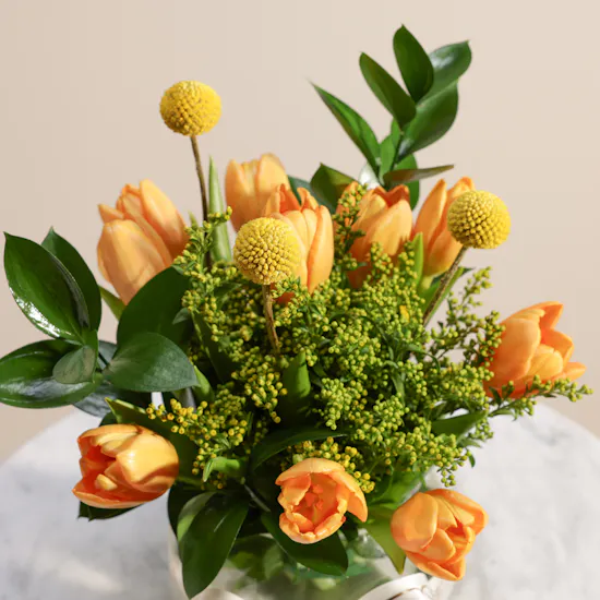 Sunrise Flowers Vase