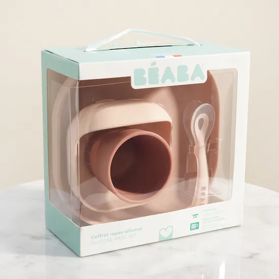 Béaba Baby Silicone Feeding Set