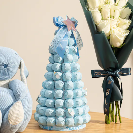 Welcome Little Prince Gift Set | Delicate Flowers
