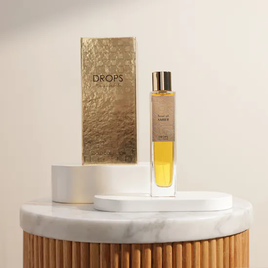 عطر روح العنبر أو دي بارفيوم من المجموعة الذهبية للجنسين من دروبس من توني كابال | 100 مل