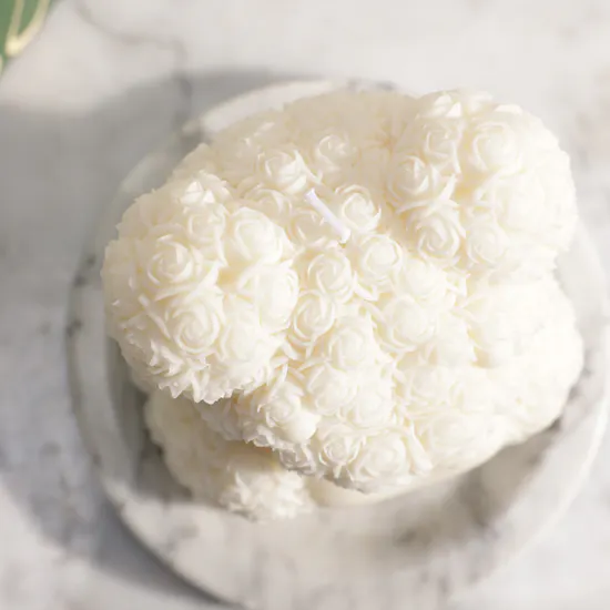Melosa Creamy Cuddle Flame Candle