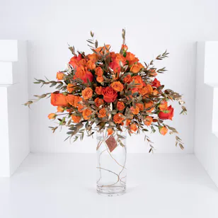 Love Flame | Cylinder Vase 