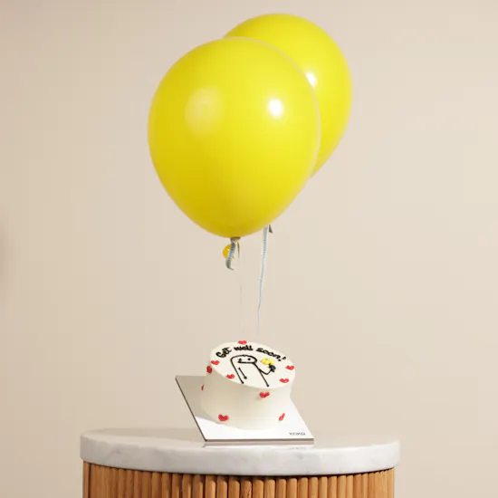Koko Get Well Soon Cake | Balloons