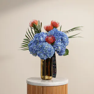 Spark Golden Flower Vase