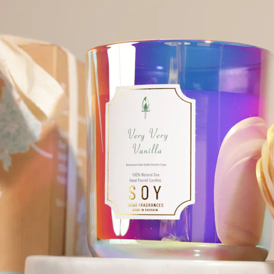 Soy Happy Birthday Very Very Vanilla Candle