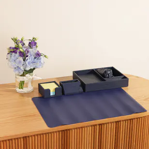 Campo Marzio Ocean Blue Desk Set | Flowers Vase Campo Marzio Ocean Blue Desk Set | Flowers Vase