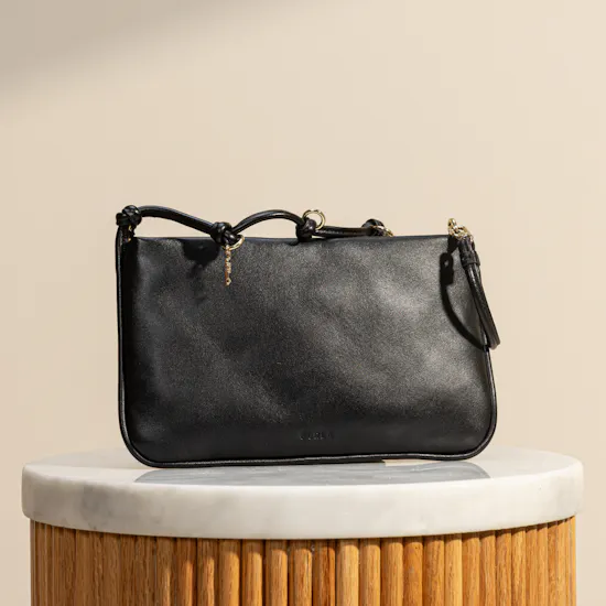 Furla Lily Black Leather Women's Pouch