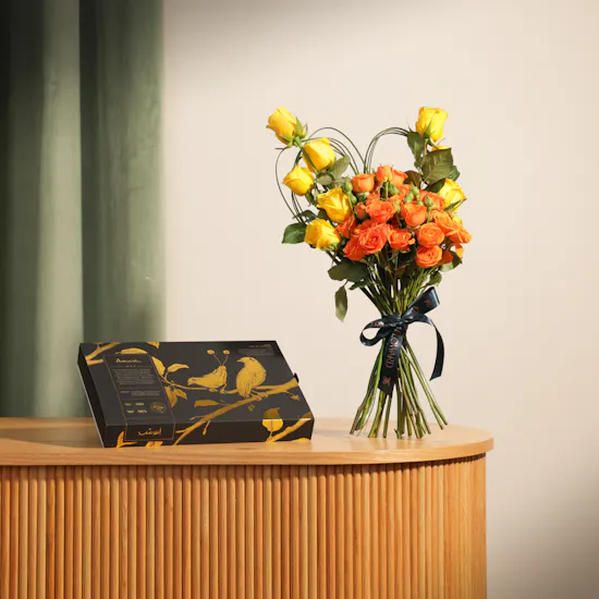 Anoosh Petite Chocolate Box | Delight Flowers Bouquet