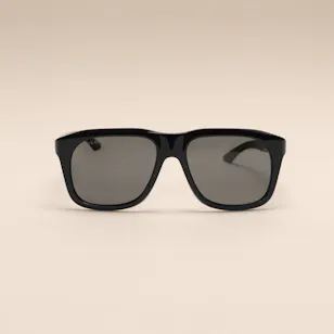 Gucci Black Square Men's Sunglasses