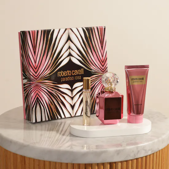 مجموعة عطر باراديسو روزا النسائية من روبرتو كافالي