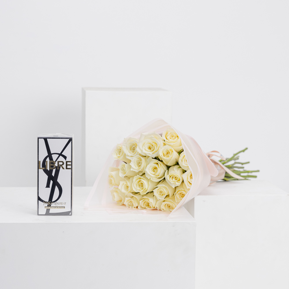 عطر ليبر أنتنس من أيف سان لوران | جورى أبيض