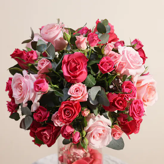 Birthday Flowers Vase