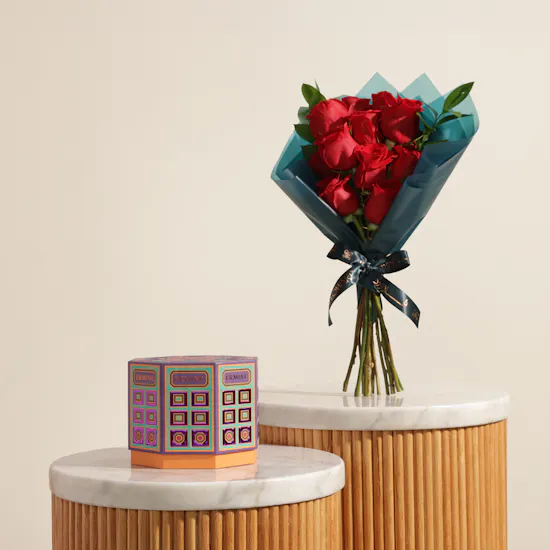 Ermine Chocolate Bites Box | Delightful Times Bouquet