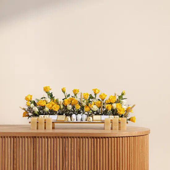 Floward Chocolate Tray | Bright Roses