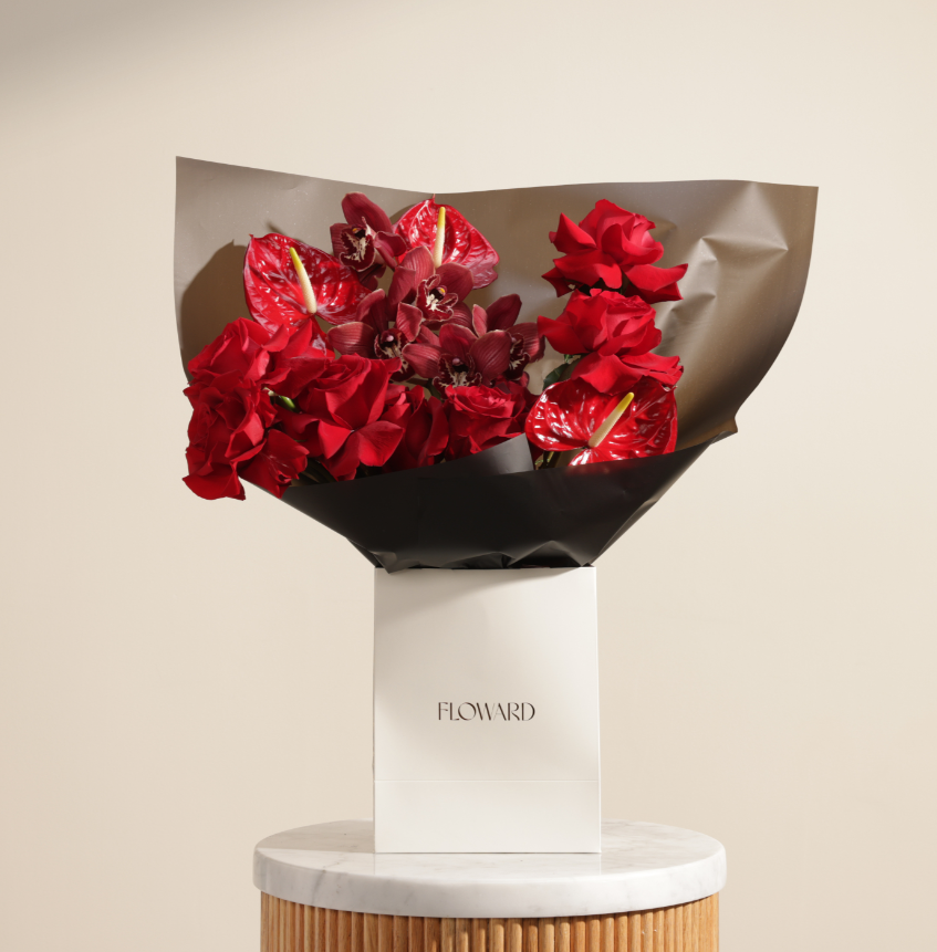Amour Red Flowers Bouquet  