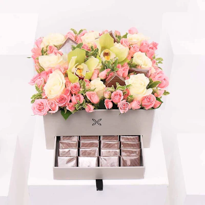 Flowers & Chocolates | Grey Box Flowers & Chocolates | Grey Box