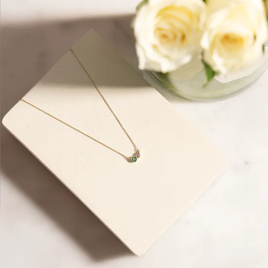 Siran by Iram Gold Necklaces | Blooming Flowers