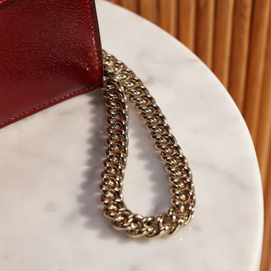 Gucci Crinkled Patent Mini Dionysus Shoulder Bag