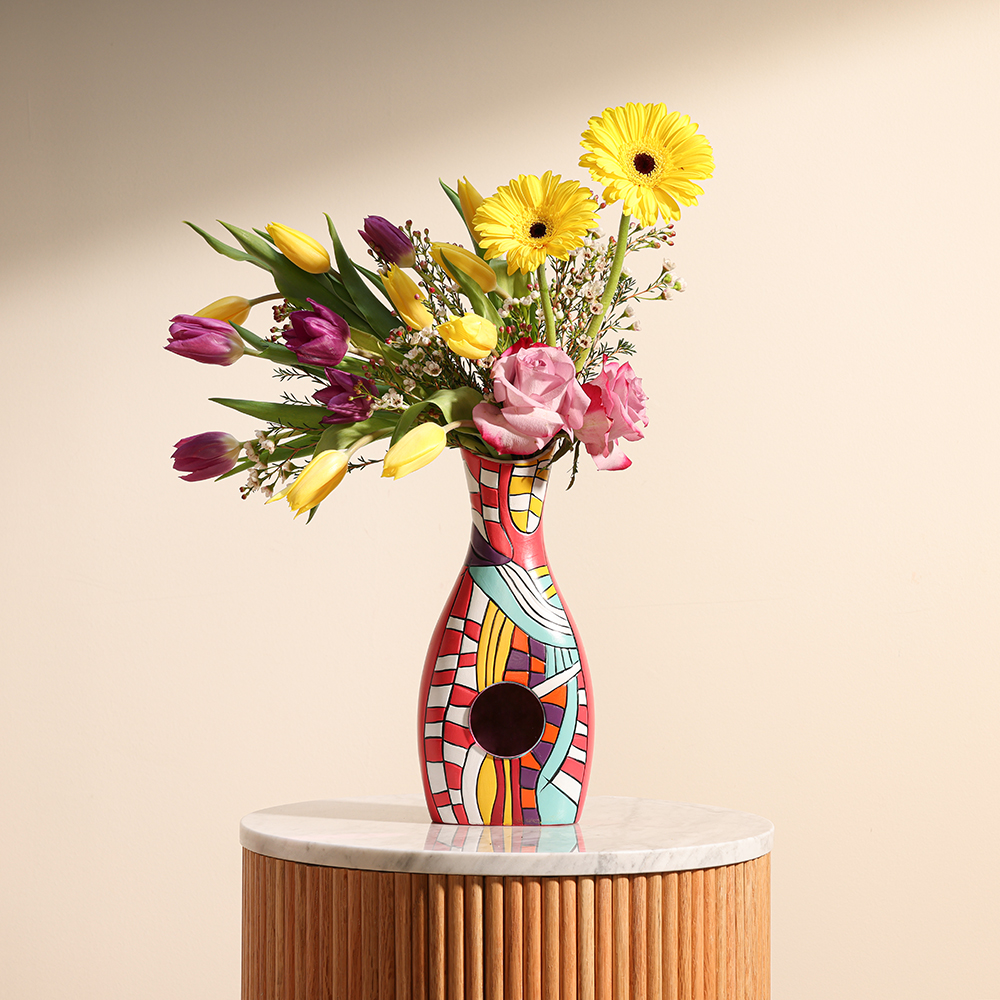 Splendid Spring Flower Vase