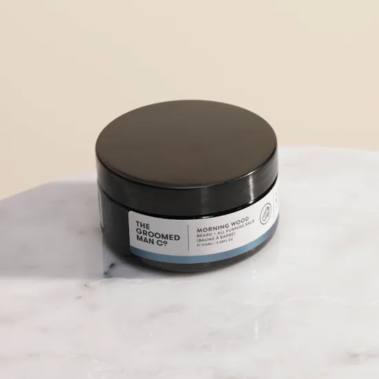 The Groomed Man Morning Wood Beard Balm