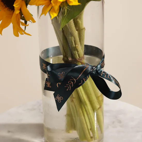 Stunning Sunflower Vase